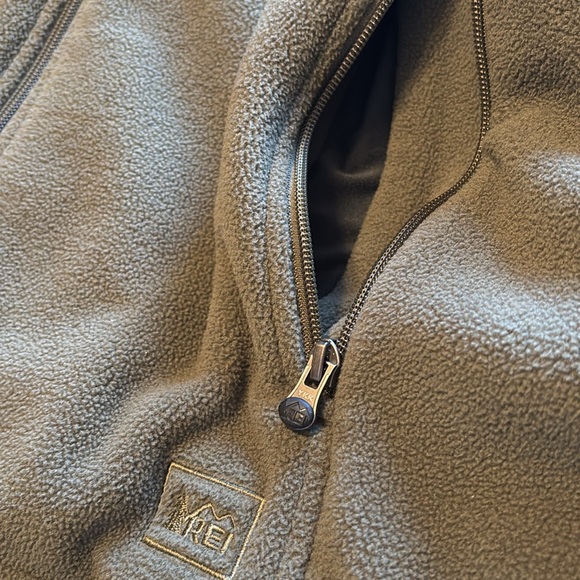 REI fleece zip up jacket * men's XL * - Picture 10 of 10